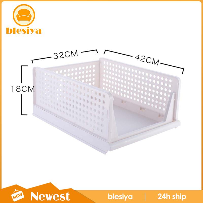 Set 4 Giỏ Đựng Đồ Chơi / Quần Áo Có Thể Xếp Chồng Lên Nhau Tiện Dụng