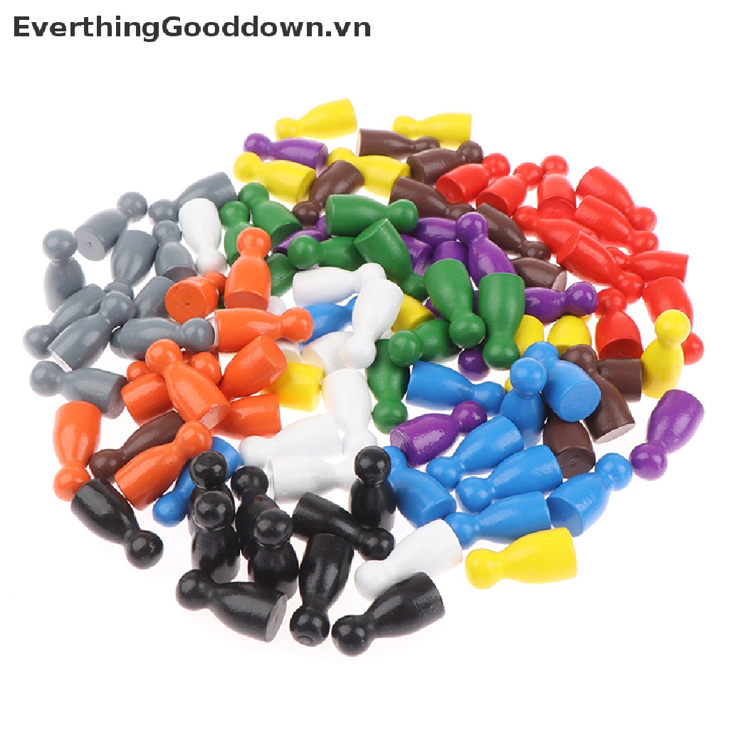 Everthinggooddown Set 100 Phụ Kiện Đánh Dấu Bàn Chân Đường Kính Nhiều Màu vn