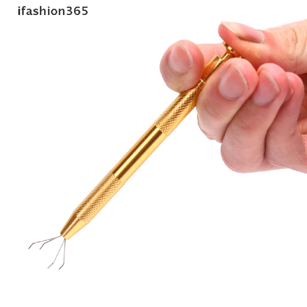 Nhíp Gắp Trang Sức Bằng Thép Không Gỉ Mạ Vàng Đính Đá Quý Thời Trang ifashion365