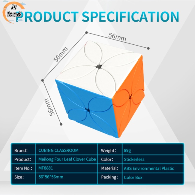 Đồ Chơi Khối Rubik Hình Lá Phong Độc Đáo