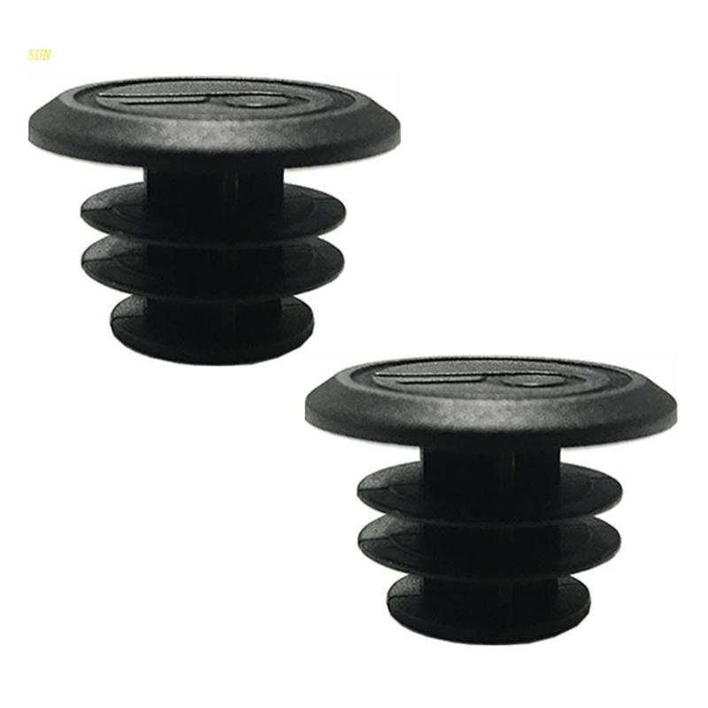 Bộ 2 Nút Gắn Tay Cầm Xe Đạp Leo Núi Bằng Nhựa Tiện Dụng