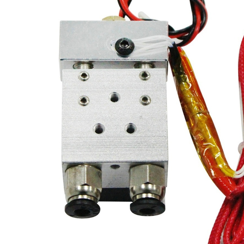 Startreally 2 trong 1 đầu ra j-head vòi đơn đầu đôi máy đùn từ xa màu hotend