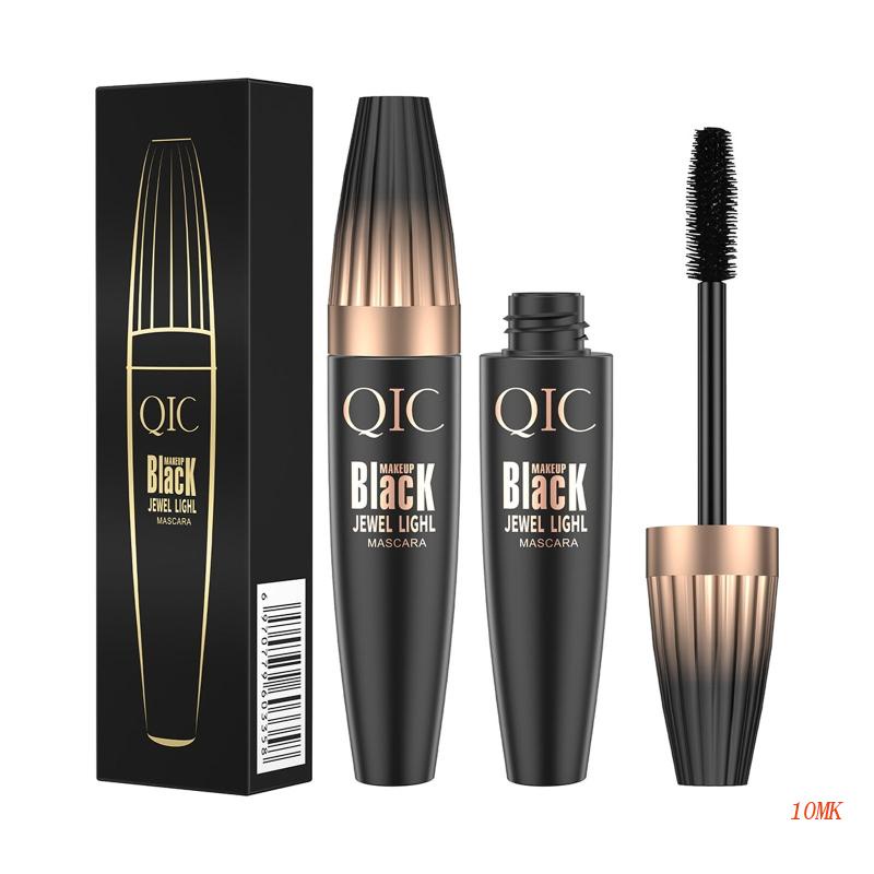 Mascara Sợi Tơ 4D Màu Đen Chống Thấm Nước Chuốt Dài Và Dày Mi