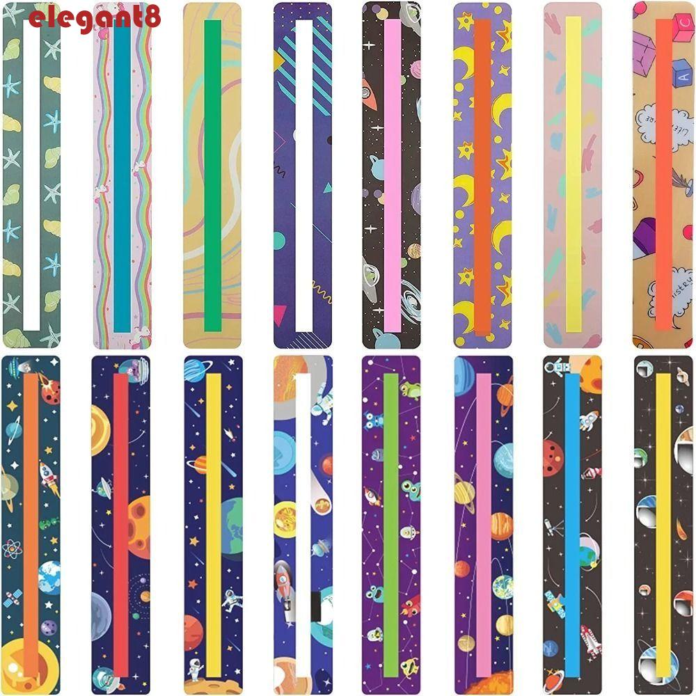 Set 8 Dây Đọc Sách Hướng Dẫn Thanh Lịch Chống Thấm Nước Đánh Dấu Trang Sách Cho Học Sinh