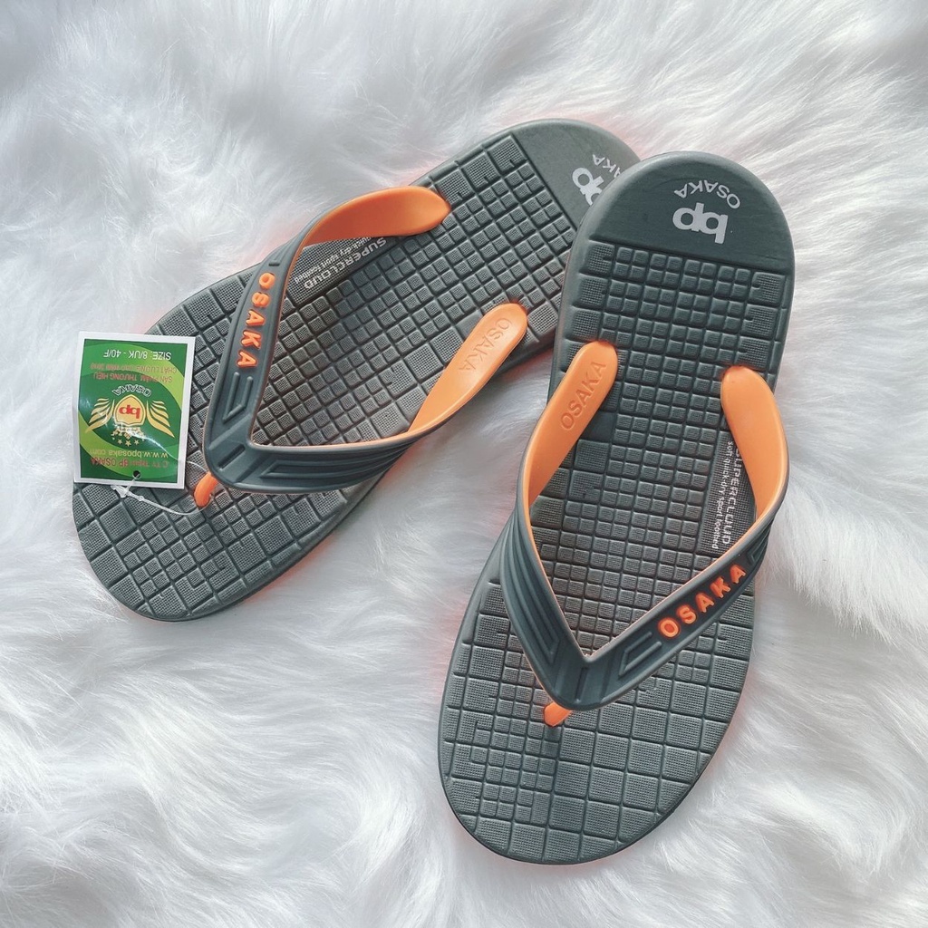 ChiKy.Store Tông Đi Biển Nam Cao Cấp Đế Cứng Chống trơn Trượt Osaka Size 39-42 [Dép Xỏ Ngón]