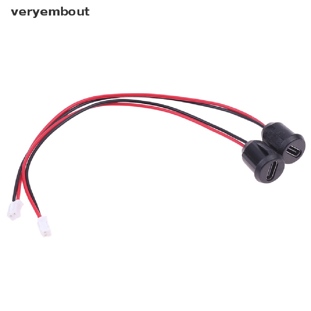 1 Dây Sạc TYPE-C 2P Chống Thấm Nước Cho Phương Tiện Giao Thông