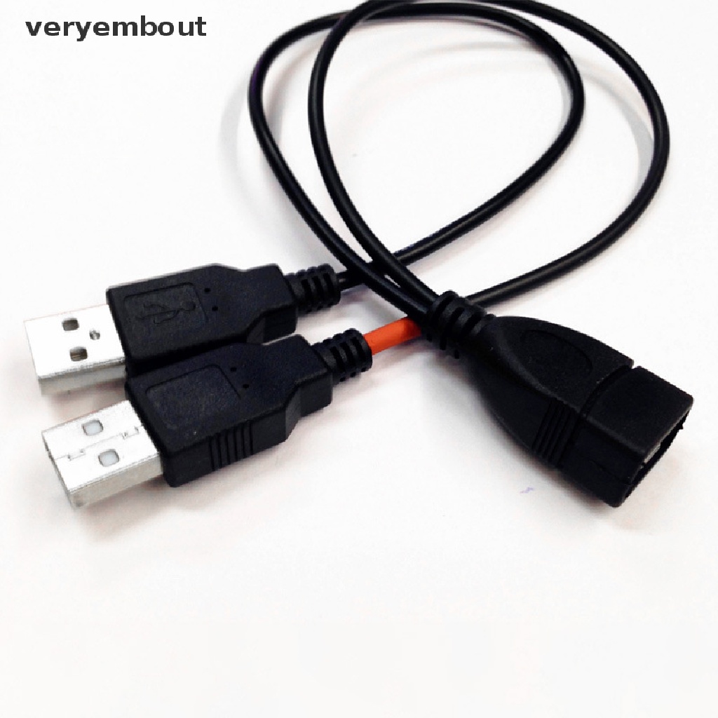 Bộ Chia 2 Cổng USB 2.0 Loại Y Tiện Dụng