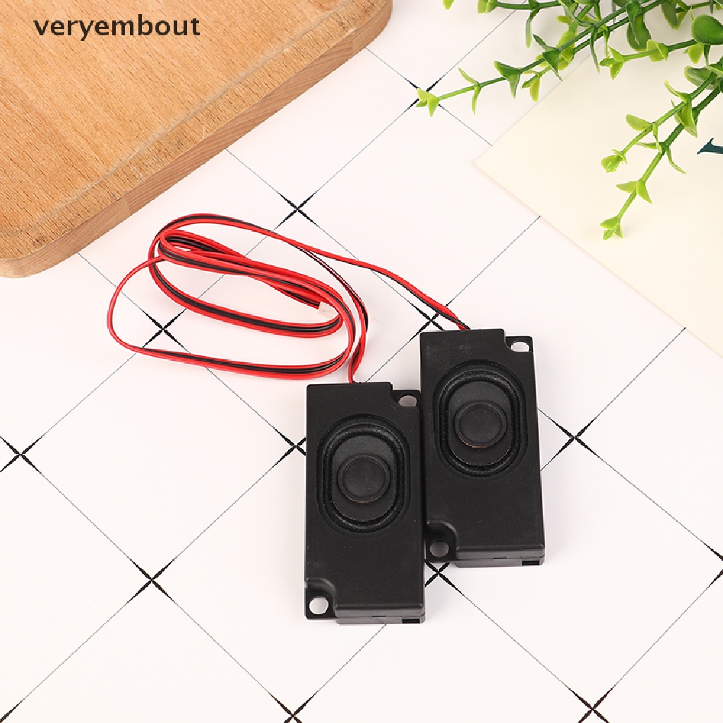 1 Cặp Còi Âm Thanh 33 * 70 * 15MM 2840 3370B 8 Ohm 2W Chất Lượng Cao