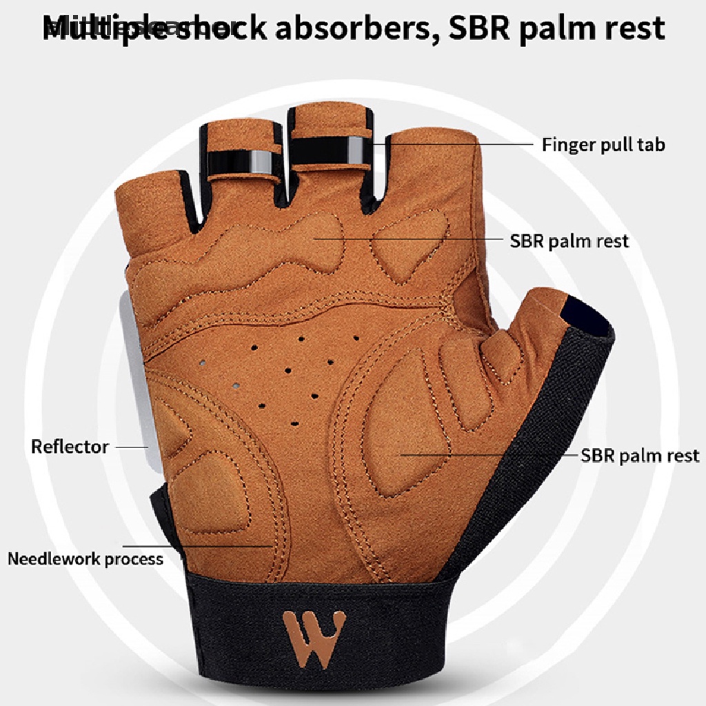 Găng Tay Thể Thao Hở Ngón Thời Trang