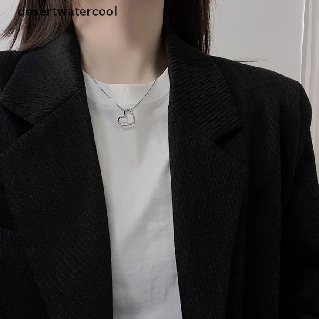 Devn Vòng cổ Hình Trái Tim Rỗng Đơn Giản Thời Trang Cho Nữ Martijn
