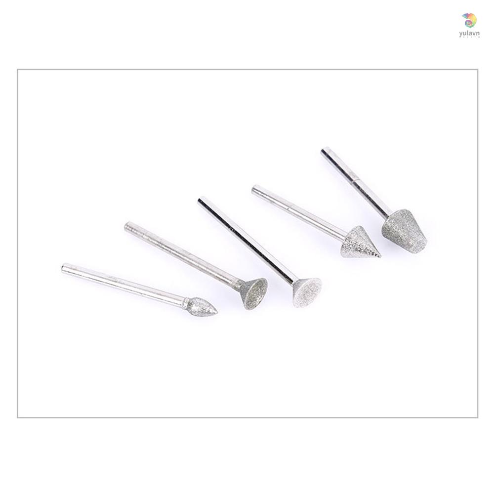 Bộ 50 Mũi Khoan Kim Cương Làm Đồ Thủ Công / Đá Hoa Cương / Sứ Kèm Hộp Đựng