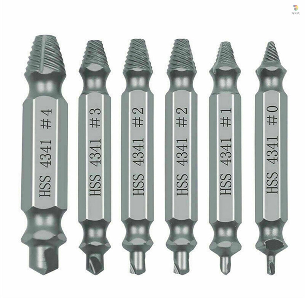 Bộ 6 Dụng Cụ Tháo Ốc Vít Bị Hỏng