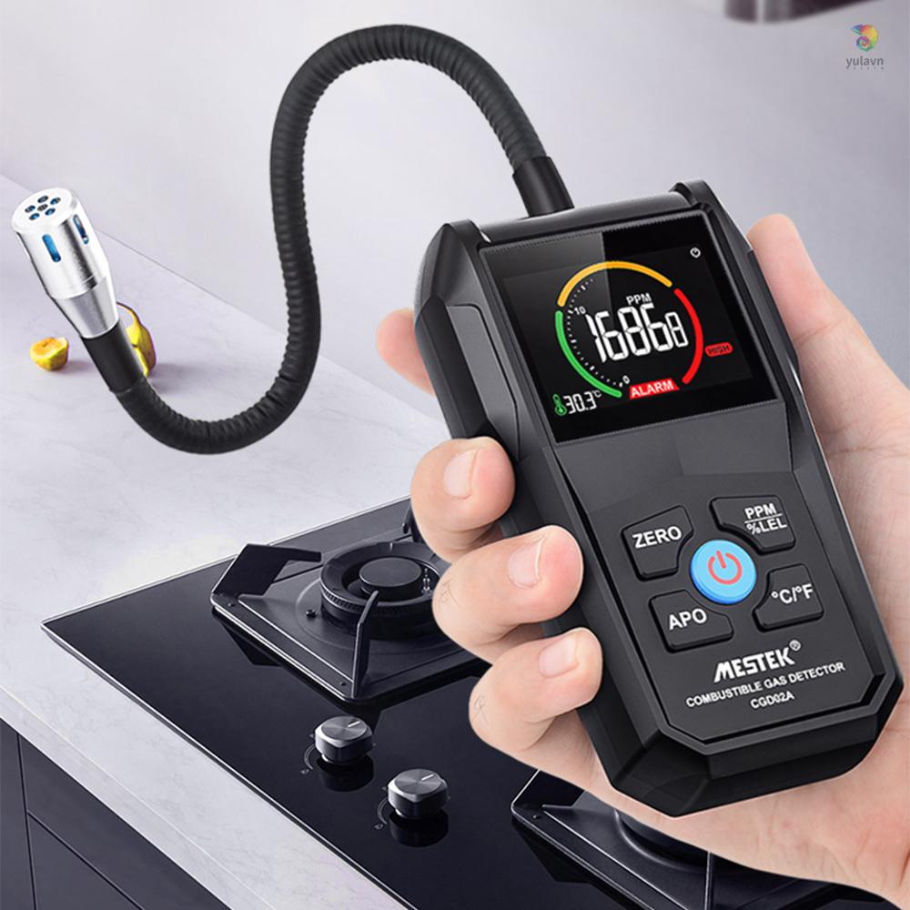 Thiết Bị Kiểm Tra Rò Rỉ Khí Gas Cầm Tay MESTEK CGD02A 0-5000Ppm