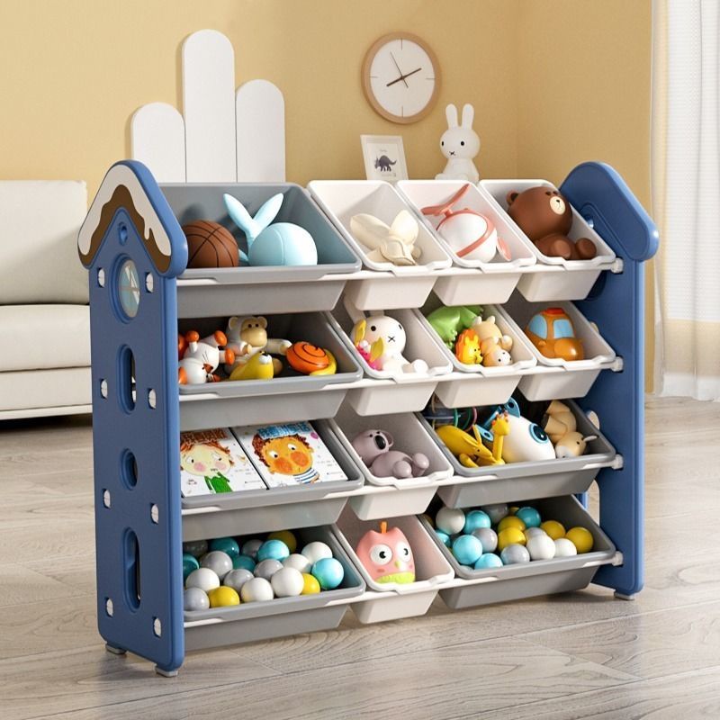 Giá để đồ chơi trẻ em tổ chức lưu trữ