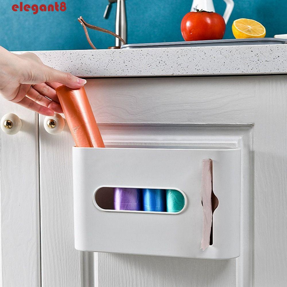 Giá Đỡ Túi Đựng Rác Gắn Tường Tháo Được Sáng Tạo Chất Lượng Cao Cho Nhà Bếp Nhà Tắm