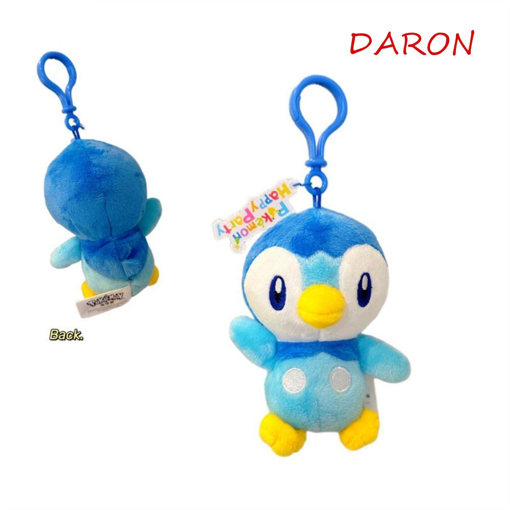 Móc Khóa Hình Búp Bê DARON Piplup Nhồi Bông Dễ Thương