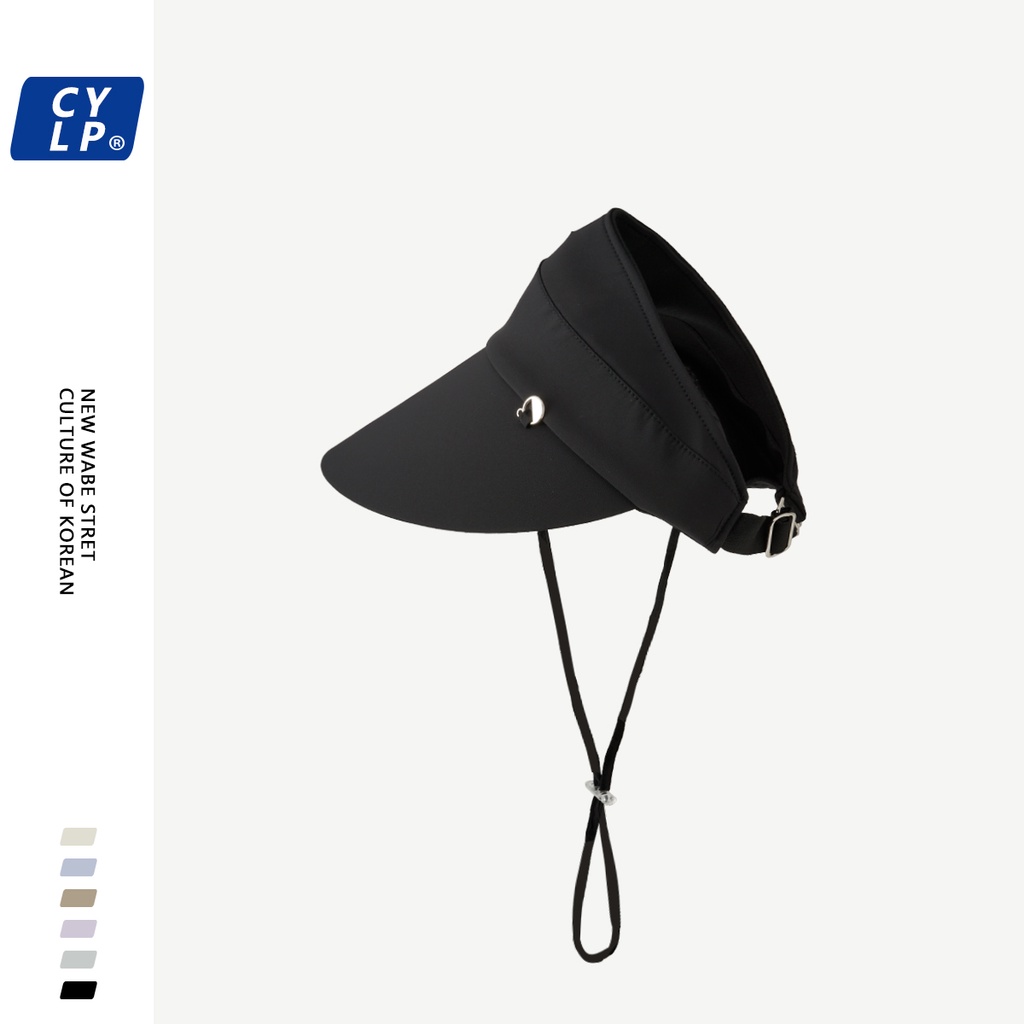 Nón Chống Nắng Rộng Vành Kèm Tấm Che Mặt Chống Tia Cực Tím Thời Trang Mùa Hè Phong Cách Hàn Quốc Cho Nữ