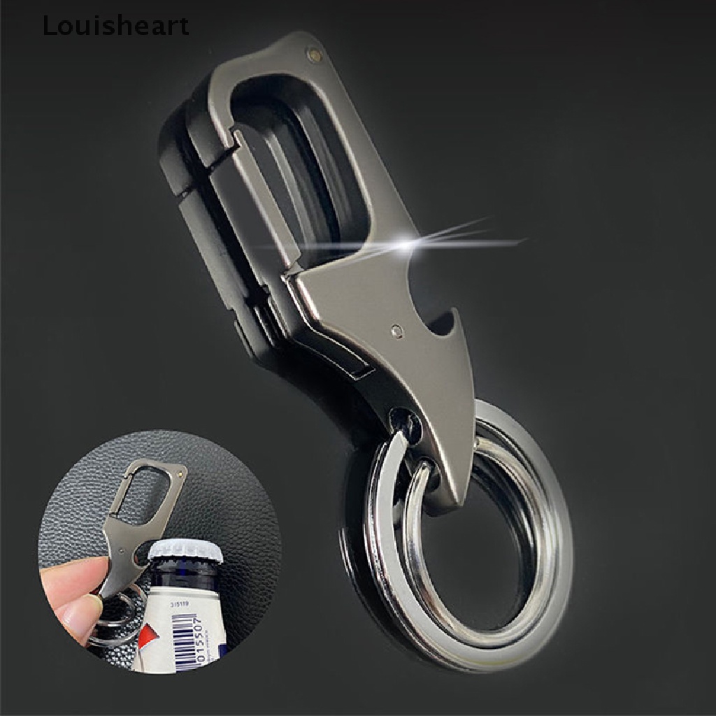 Móc Khóa Xe Hơi Hình Con Quay Đồ Khui Chai Bằng Hợp Kim Kẽm Louisheart TFG