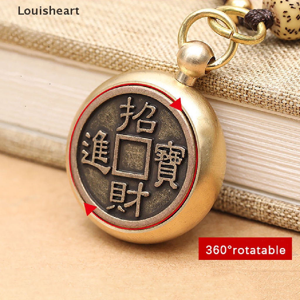 Louisheart Dây Móc Khóa Bằng Đồng Thau Hình Quả Bầu May Mắn Phong Cách Vintage