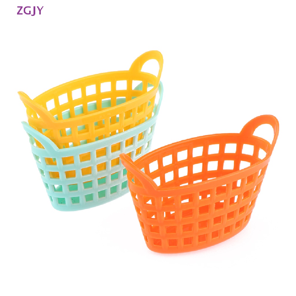 1 Giỏ Đựng Trái Cây / Rau Củ Trang Trí Nhà Búp Bê Mới