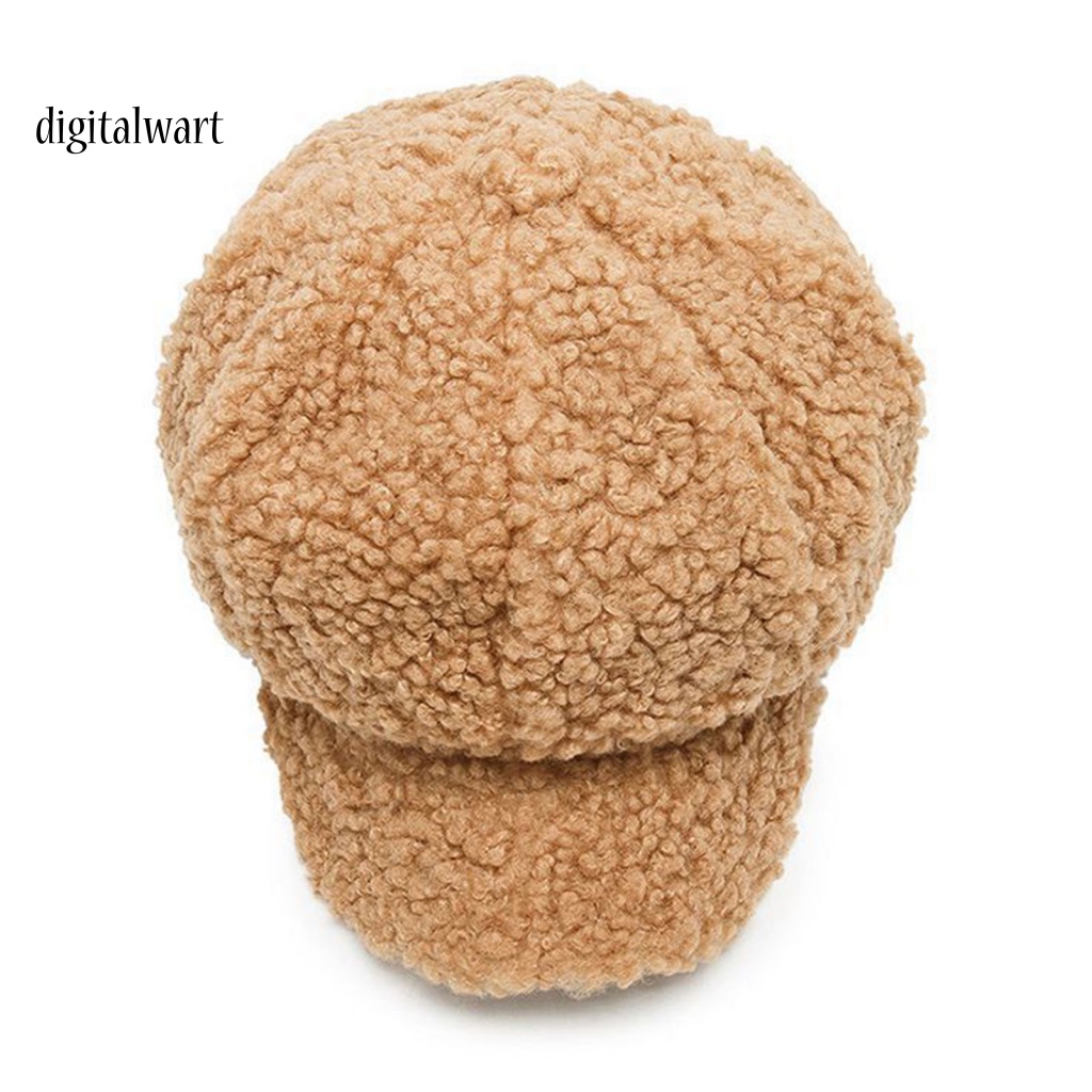 Kỹ Thuật Số| Mũ Beret Siêu Mềm Màu Trơn Thời Trang Cho Nữ