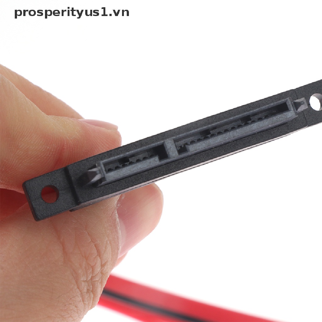 Combo Cáp Nối 2 Trong 1 7Pin SATA + Nguồn FDD Flippy 7 + 15 Pin 22P SATA CD / DVD HD 2Pin