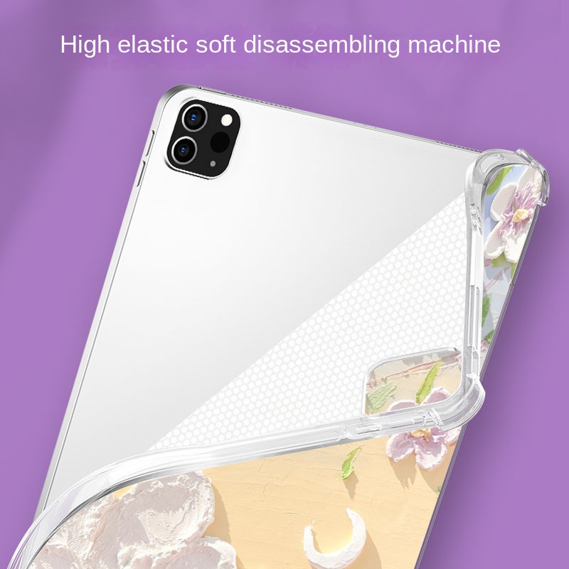 Bao Da Máy Tính Bảng Họa Tiết Tranh Sơn Dầu Cho gen5 / gen6 9.7 gen7 / gen8 / gen9 10.2 Air4 / Air5 10.9 pro11 2018 / 2020 Ốp