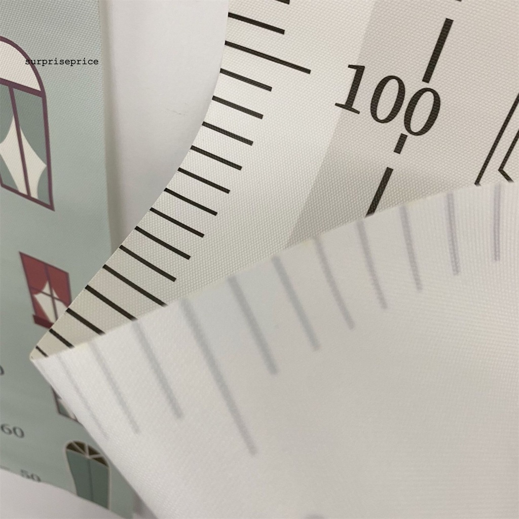 Sticker Dán Tường Đo Chiều Cao Cho Bé Hình Động Vật Hoạt Hình Dễ Thương