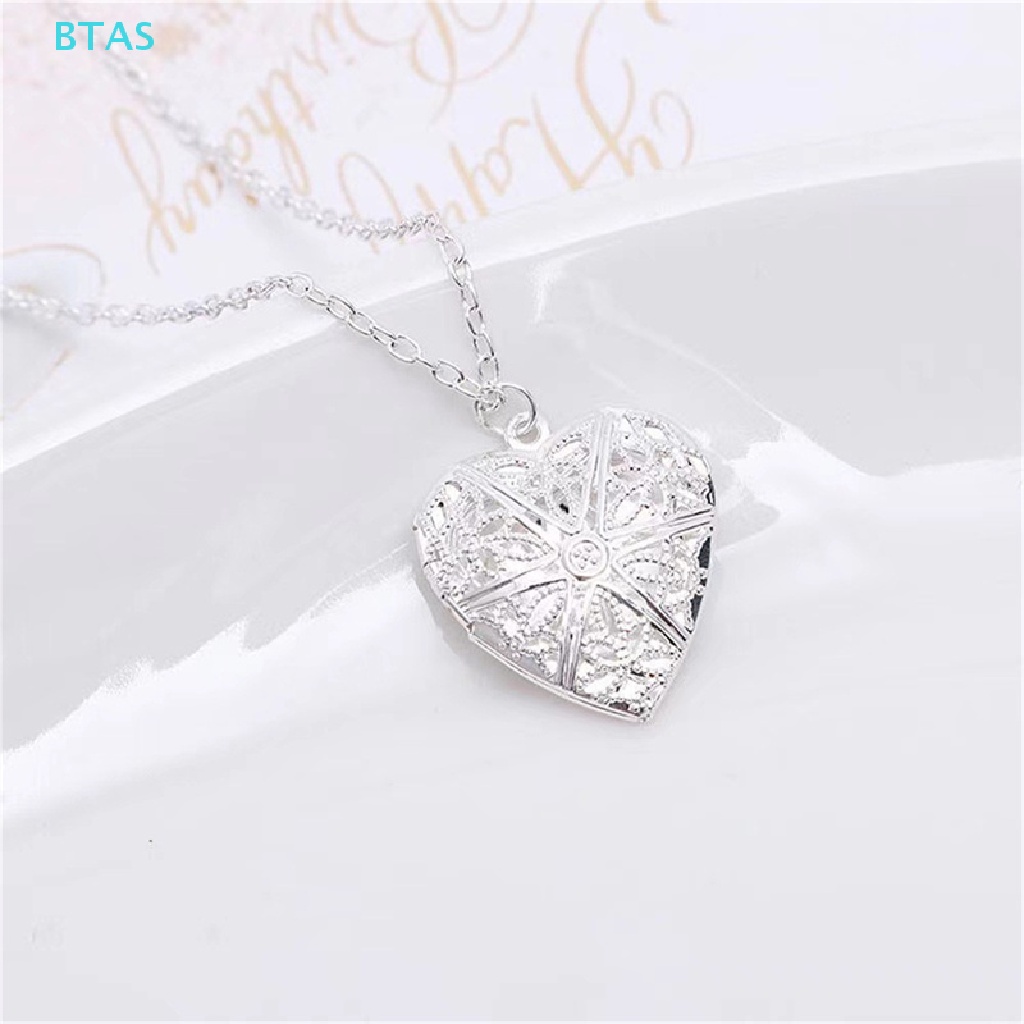 Vòng cổ Mặt Mở Hình Trái Tim Thời Trang Cho Nữ