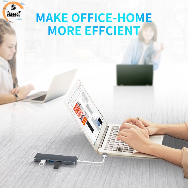 Bộ Chia Cổng Usb 3.0 4 Trong 1 Tốc Độ Cao Fe1.1s Chip Mở Rộng Cho Usb