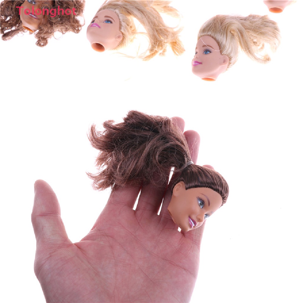 Đầu Búp Bê Barbie Tóc Dài Tỉ Lệ 1 / 6