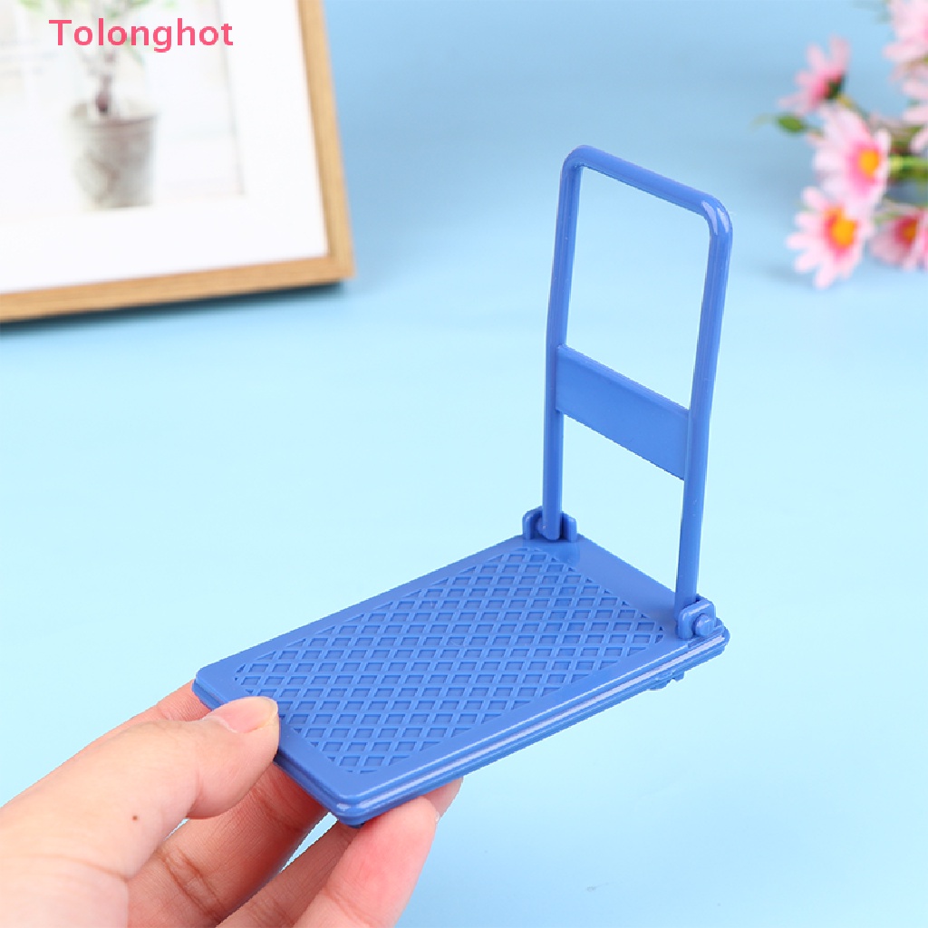 Mô Hình Xe Đẩy Mua Sắm Trang Trí Nhà Búp Bê Tỉ Lệ 1 / 12