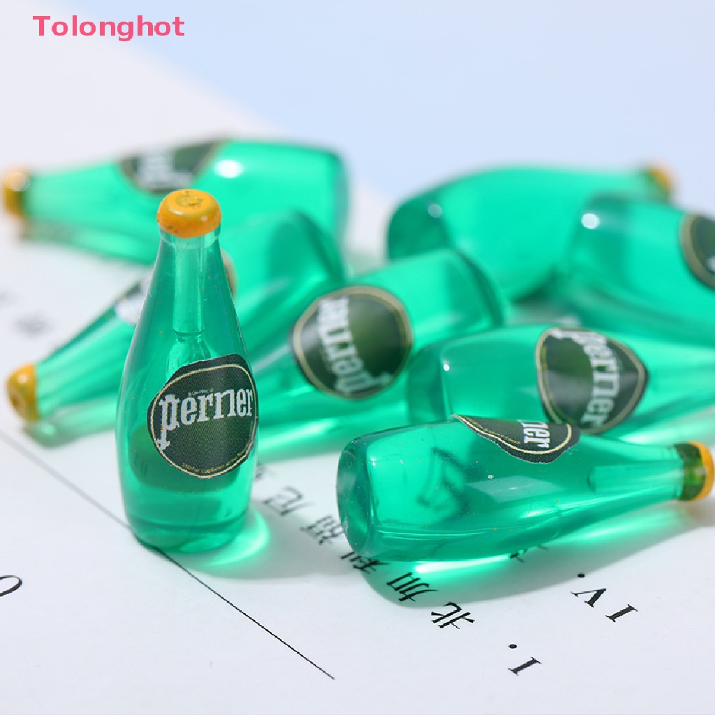 Set 10 Mô Hình Ly Nước mini Tỉ Lệ 1: 12 Trang Trí Nhà Búp Bê