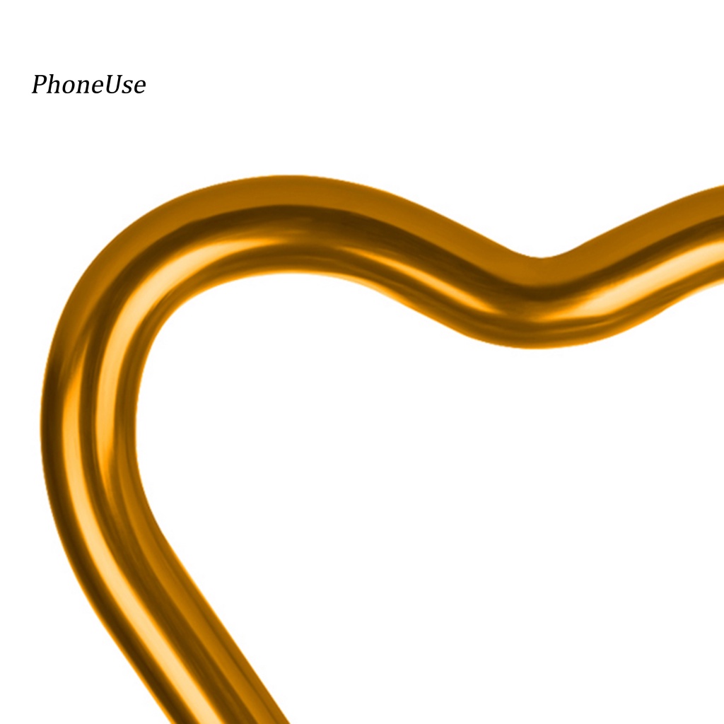 Pu Bộ 10 Móc Khóa Hợp Kim Nhôm Hình Trái Tim