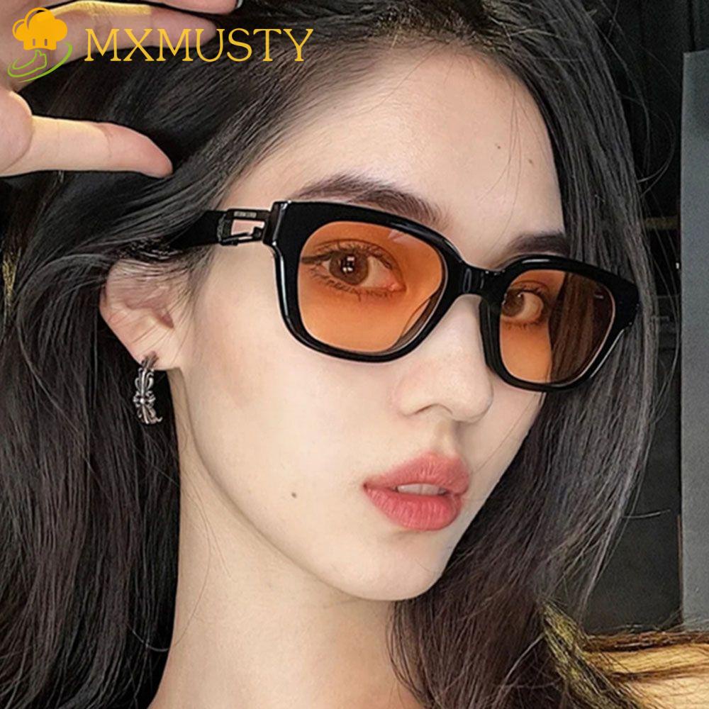 Kính Mát Gọng Vuông Chống Lóa Phong Cách Hàn Quốc Dành Cho Nữ