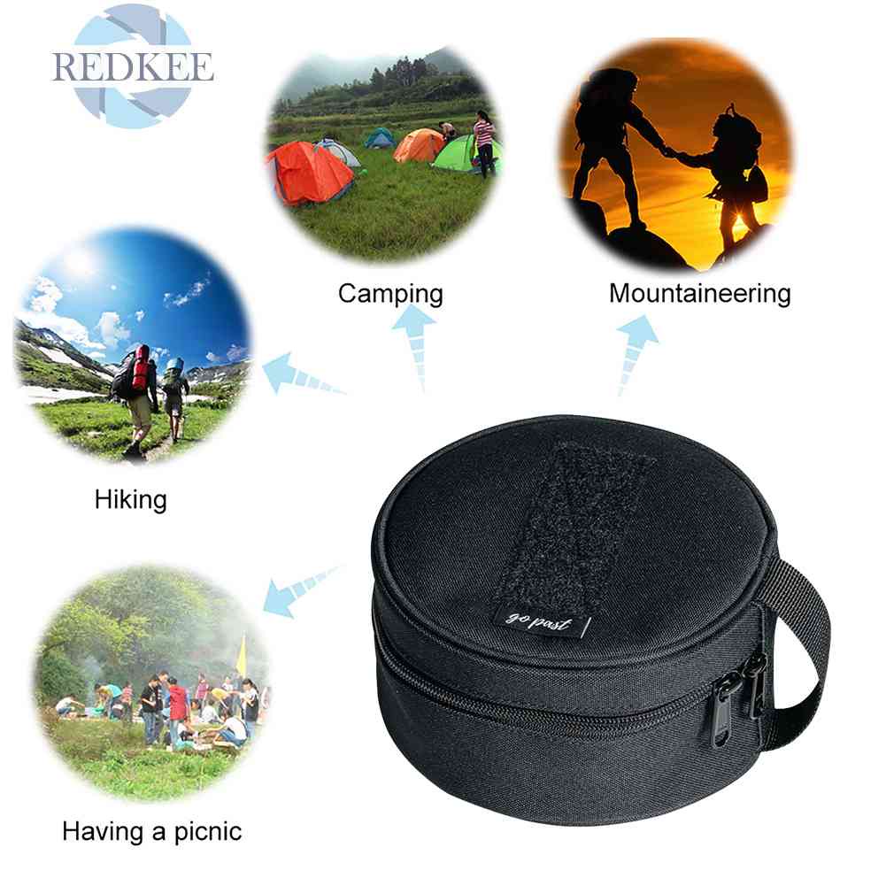 Túi Đựng Dụng Cụ Ăn Uống Bằng Vải Oxford 600D Chống Nước Sắp Xếp Gọn Gàng