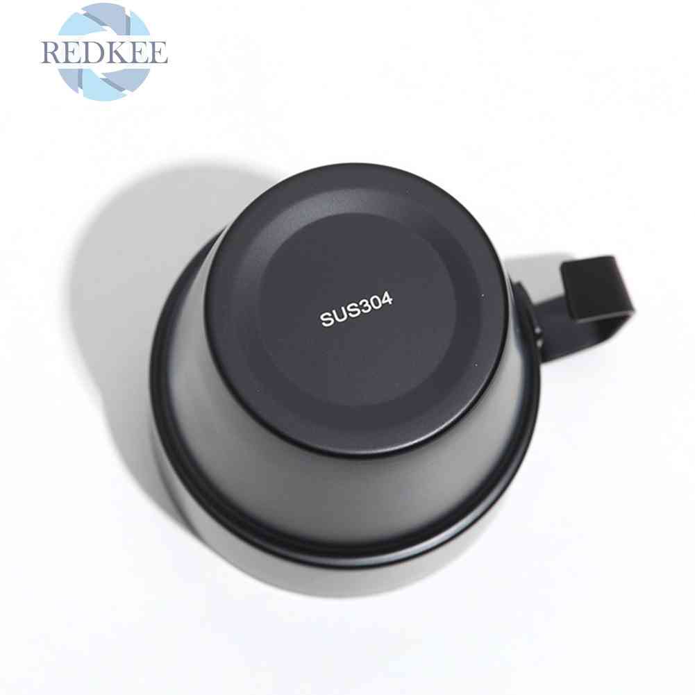 Cốc Uống Nước Hai Lớp Chống Bỏng Dung Tích 300ml Dùng Khi Đi Cắm Trại