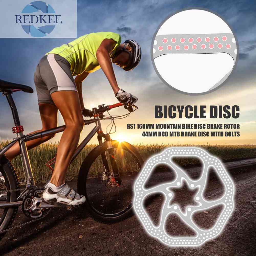 Phanh Đĩa HS1 160mm Bằng Thép Không Gỉ Cho Xe Đạp Leo Núi