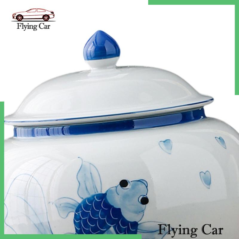 Lọ Gốm Đựng Trà / Gừng Truyền Thống Thủ Công Lzdjfmy2