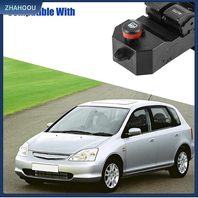 ☃Nhà Cửa☃ Công Tắc Điều Khiển Cửa Kính Xe Hơi Cho 02-06 Honda Cr-v 35750-SAE-P03
