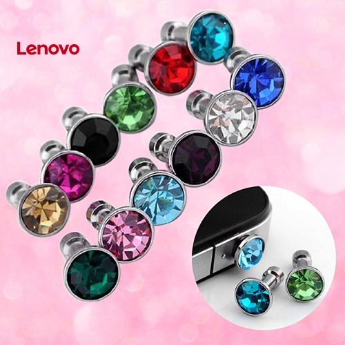 Bộ 12 Nút Chặn Lỗ Cắm Chống Bụi 3.5mm Hình Hoa Hướng Dương Bằng Đồng Đính Đá Nhiều Màu Cho iPhone