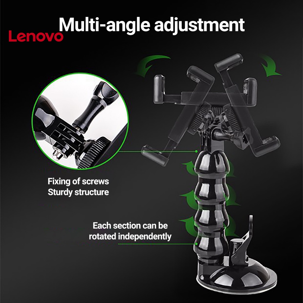 Giá Đỡ Điện Thoại Đa Năng Hình Rắn / Hoa Hướng Dương Có Giác Hút Điều Chỉnh Được Cho Xe Hơi