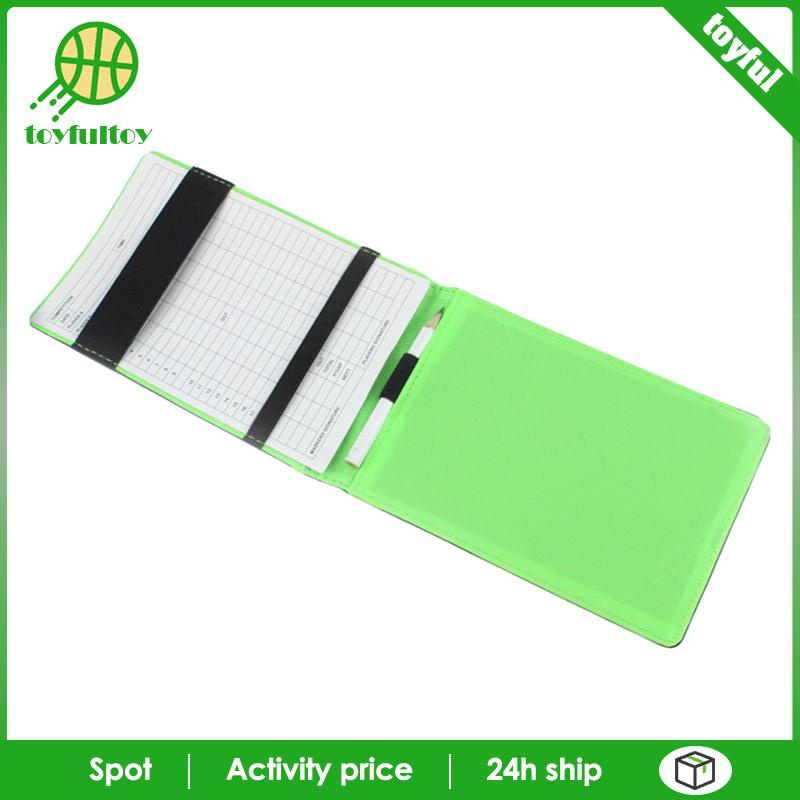 Bao Da Đựng Sách Ghi Điểm Chơi Golf Score