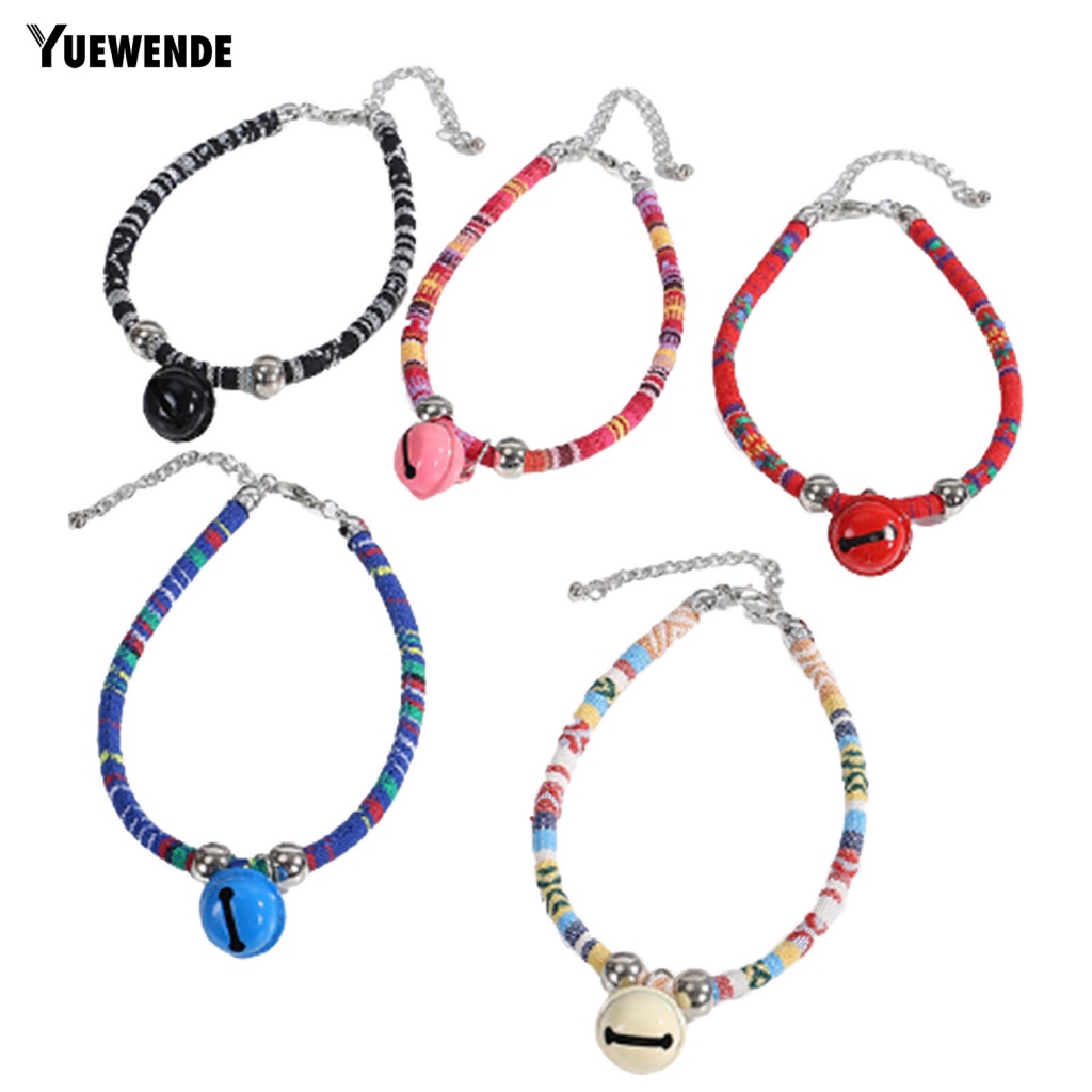 Vòng Cổ Nylon Có Chuông Thời Trang Cho Thú Cưng