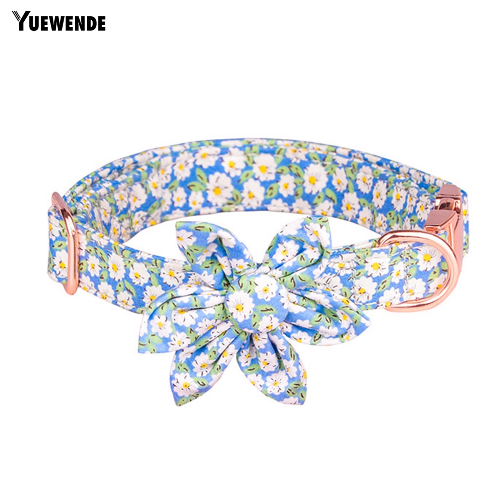 Vòng Cổ Thú Cưng Chống Mài Mòn In Họa Tiết Xinh Xắn