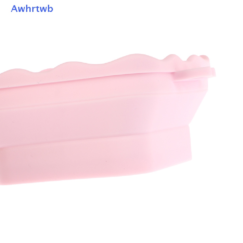 Miếng Silicon Vệ Sinh Cọ Trang Điểm Gấp Gọn Tiện Lợi Mới