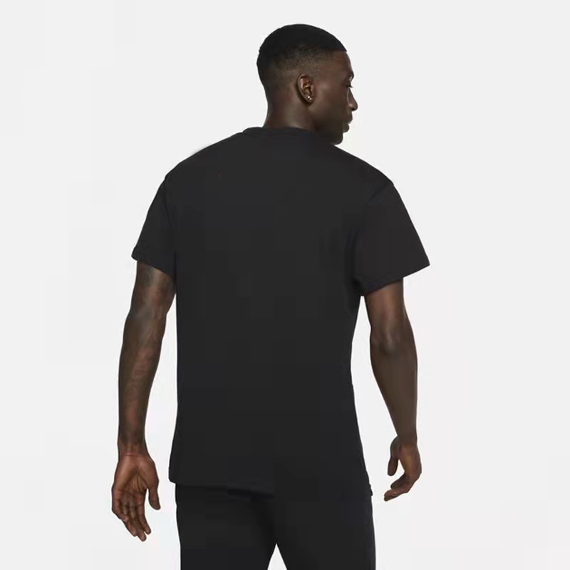 Áo Thun Nam Cổ Tròn In Chữ Nike Chính Hãng 100% cotton