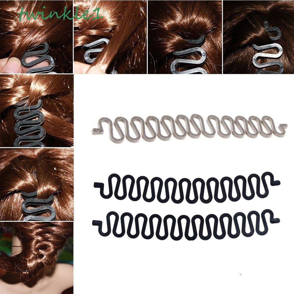 Kẹp Tạo Kiểu Tóc Bện Gợn Sóng Thời Trang Cho Nữ