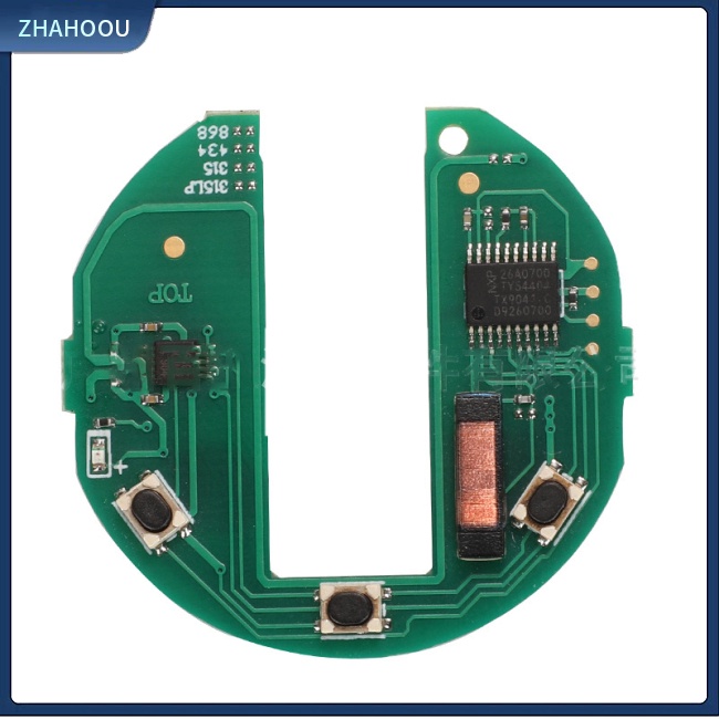 ☃Phụ Kiện Trang Trí Nhà Cửa Kiểu Dáng Dễ Thương Xinh Xắn☃ Vỏ Chìa Khóa Điều Khiển Từ Xa 3 Nút 315mhz 433mhz 868mhz Tương Thích Với Mini