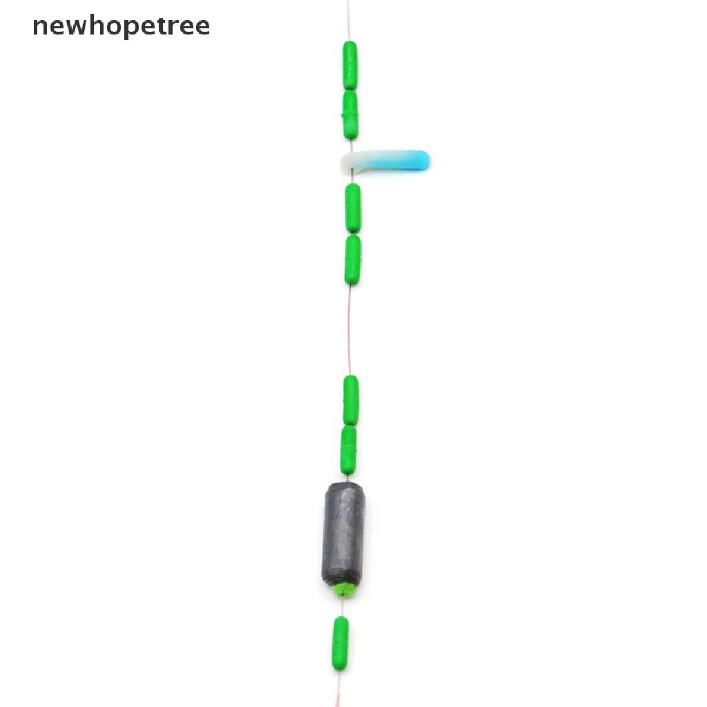 Bộ 300 Phụ Kiện Hạt Silicon Màu Đen Gắn Dây Câu Cá